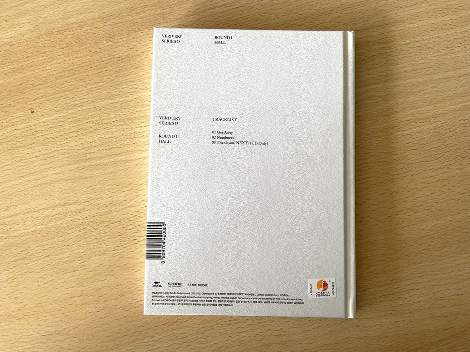 Verivery "getaway" Round 1: Hall - Album completo (kpop)