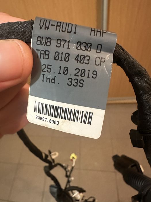 Проводка дверка передня ліва audi a5 b9 f5