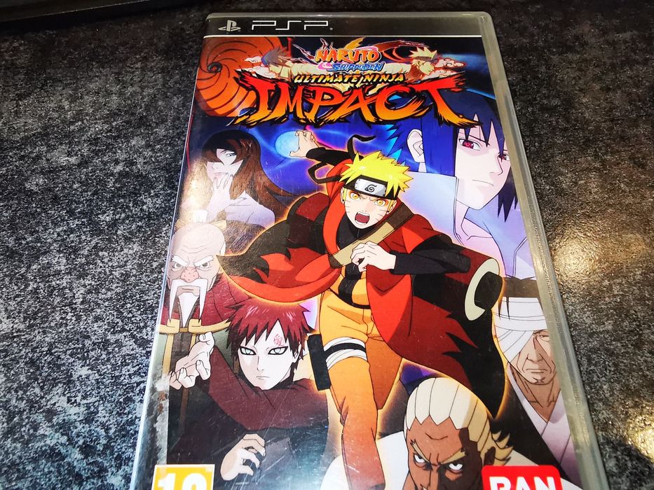 Naruto Shippuden Ultimate Ninja Inpact  PSP gra 3xANG (rzadkość na rynku) sklep Ursus