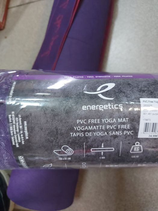 Килимок для фітнесу / йоги ENERGETICS