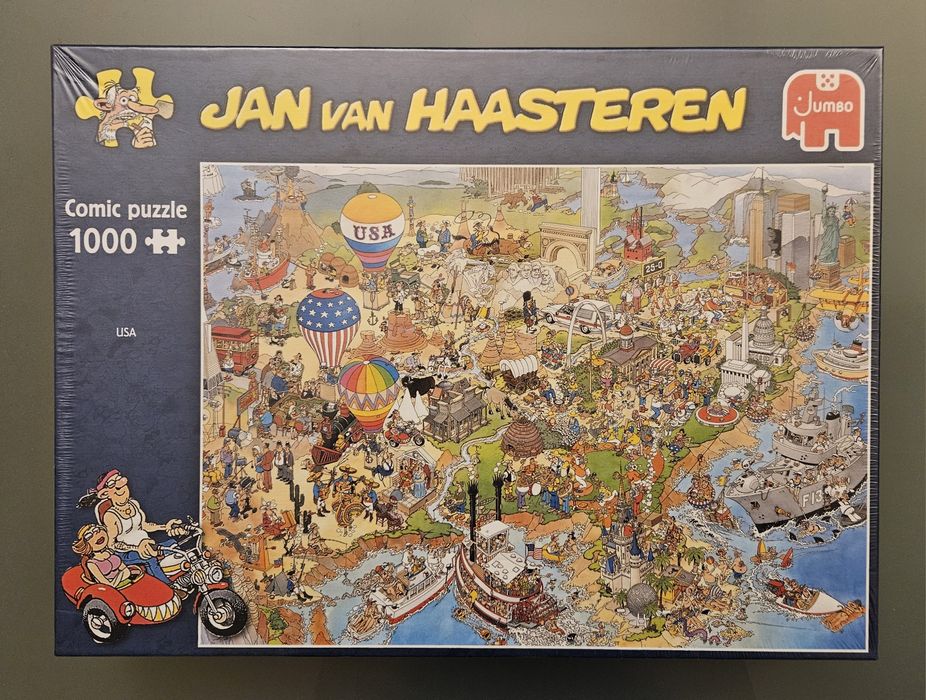 NOWE Puzzle Haasteren 1000 USA!