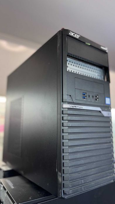 Корпус Acer Veriton оригінальний брендовий Micro ATX USB 3.0 чорний