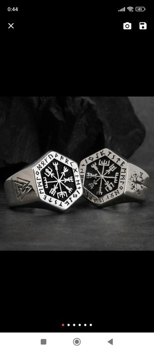 Sygnet męski celtycki wikingowie nowość 2024.  n66