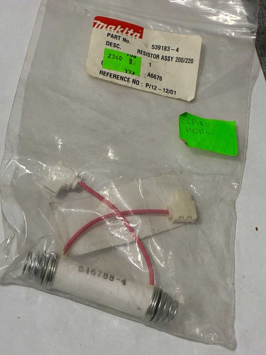 Rezystor - drut oporowy Makita  9020, 9040, 9047S, 9049, 9059