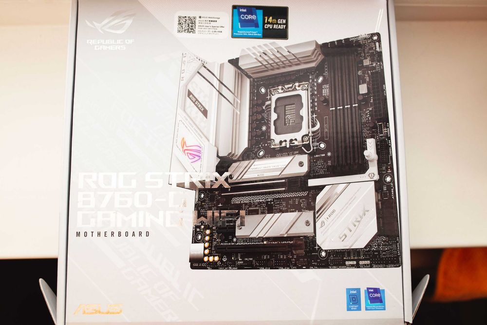 asus rog strix b760 i gaming wifi - купить компьютеры и