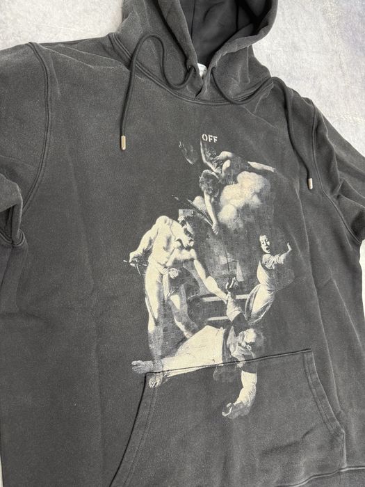 Кофта Off-White Martyrdom , Офф Вайт , Black , L , XL