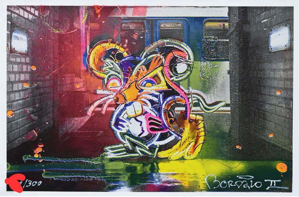 Bordalo II - Lighted Rat - Exposição Paris 2025