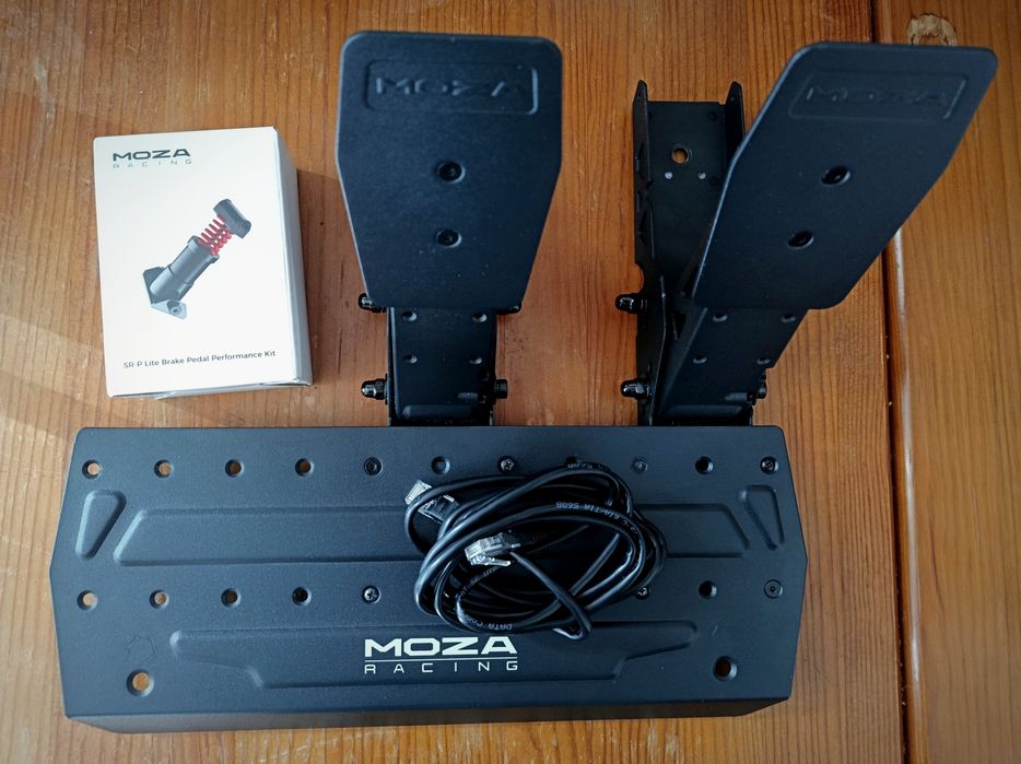 Pedais MOZA SR-P Lite + brake performance kit