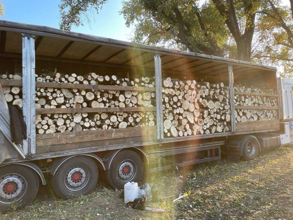 Дрова Берёза Кругляк ОПТ с Доставкой в Киев