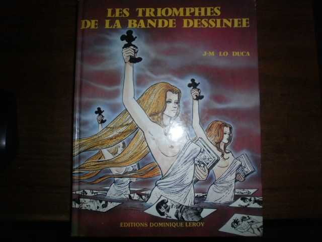 les triomphe de la bande dessinée,1ºed.,1985