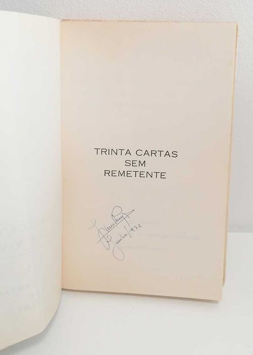 Trinta cartas sem remetente, de Valentin Galindo