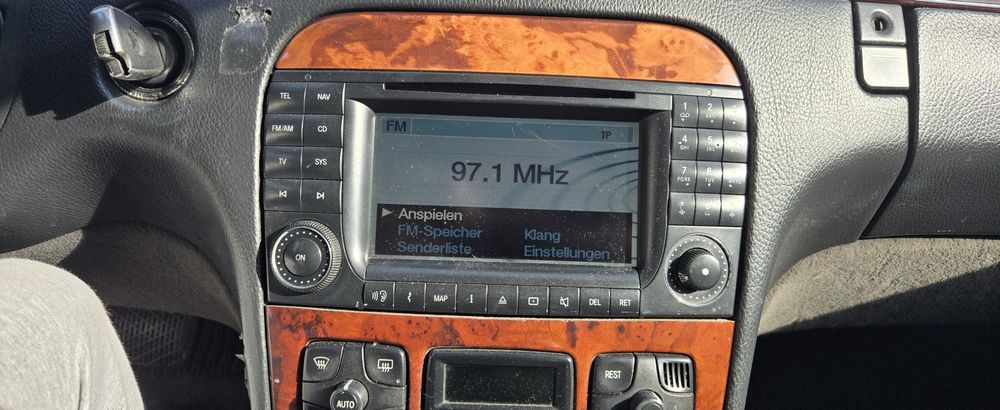 Radio comand Mercedes w220 lift...