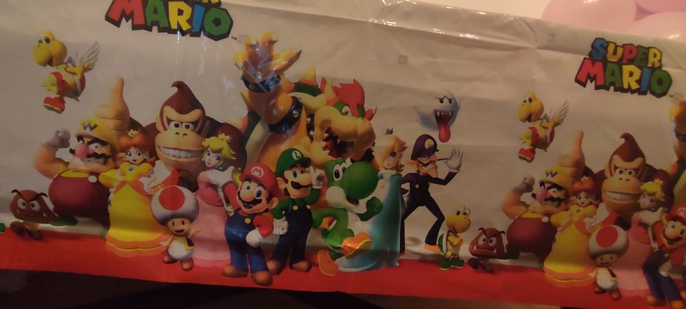 Toalha de mesa Super Mário