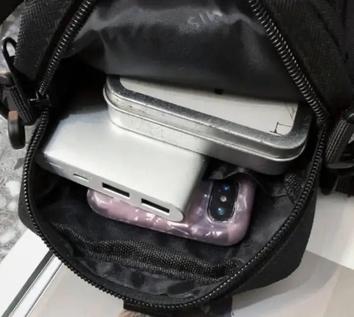 Stussy чорна сумка месенджер стусі барсетка на плече чоловіча барсетка