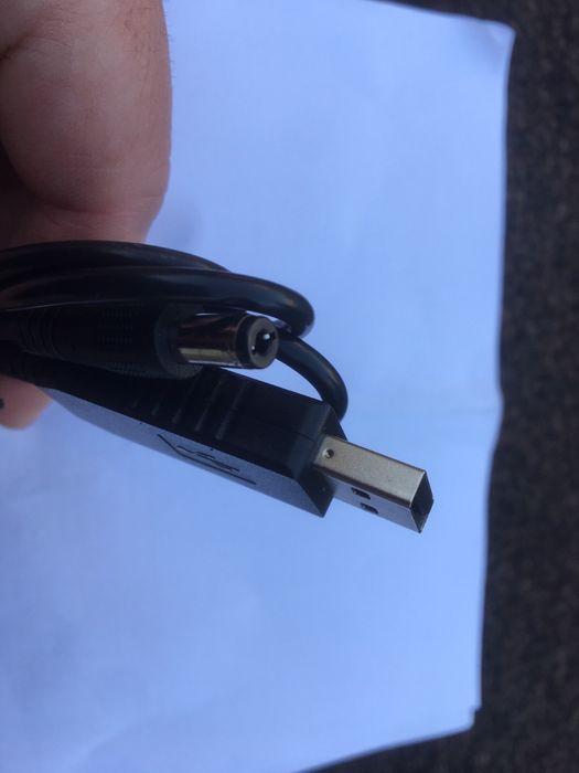 Кабель преобразователь адаптер питания USB 5 на 9 воль и 12 вольт