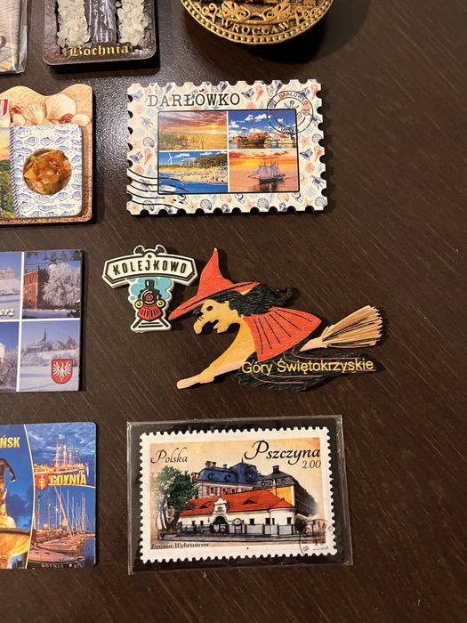 Magnesy okolicznosciowe 10 sztuk zestaw 8