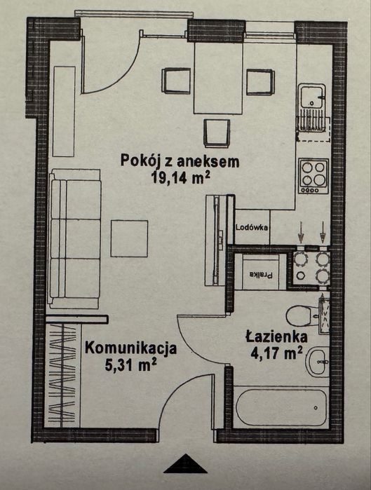 Nowe mieszkanie ul. Bilitewskiego Olsztyn 28,6mkw