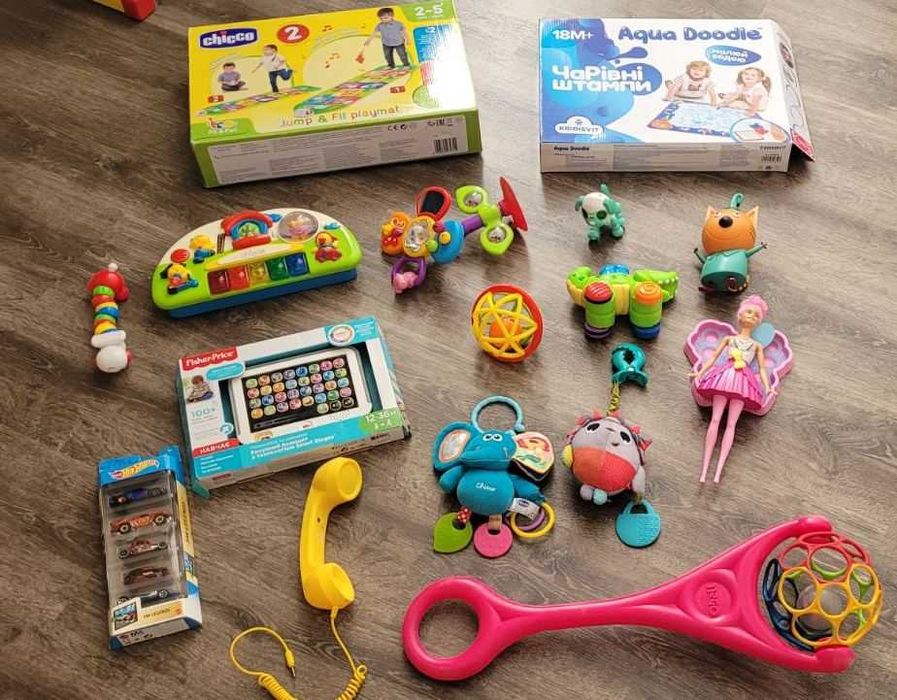 Інтерактивна іграшка планшет Fisher Price українською доставка Бровари