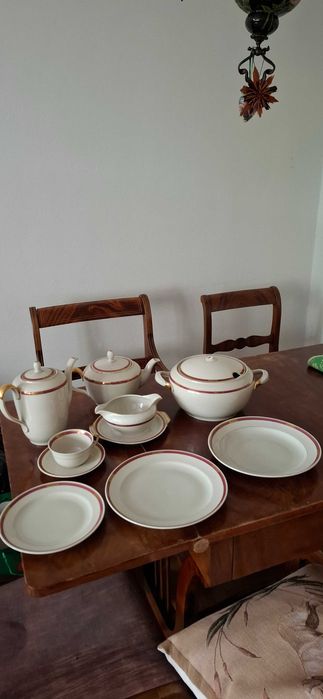 Serwis obiadowy porcelana międzywojnie