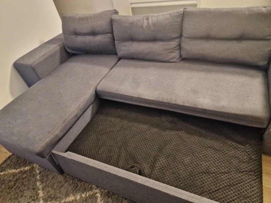 Sofá cinzento 150 euros