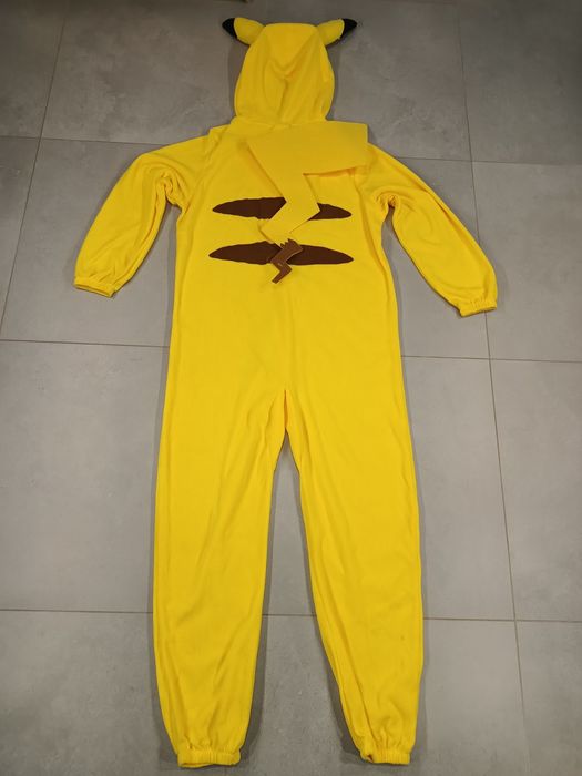 Strój Pikachu Pokemon kombinezon kigurumi dla dorosłego roz. M L męski