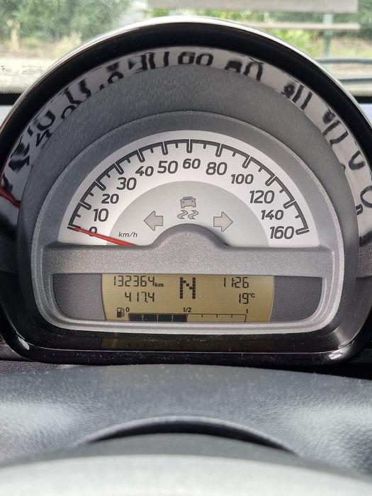 Smart Fortwo 2010, Smart gasolina, carro urbano, económico, automático