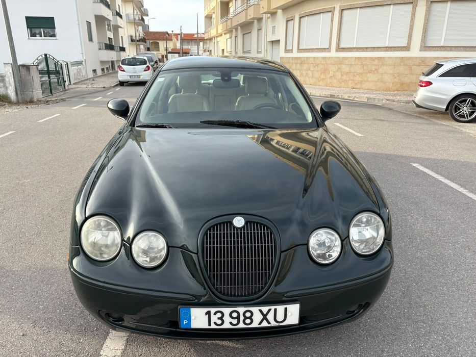 Jaguar s type aceito retoma caixa manual