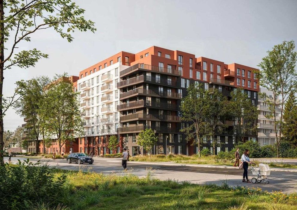 1-кімнатна квартира 36,17 м² у ЖК «Стрийський Бульвар», 2 поверх