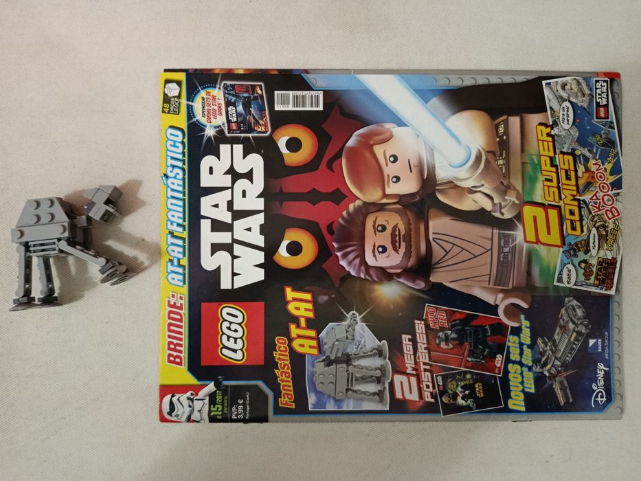 7 Revistas + 7 LEGO ( STAR WARS ) I