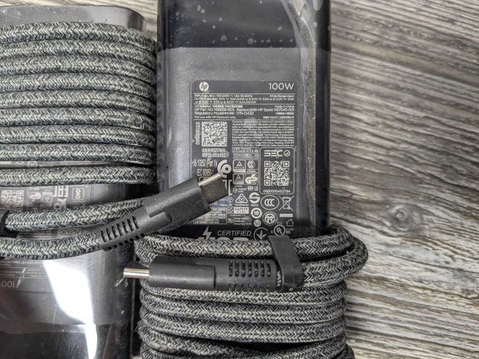 Блок живлення HP 7.4x5.0 65W 230W 330W зарядка / HP Type C 100W 110W