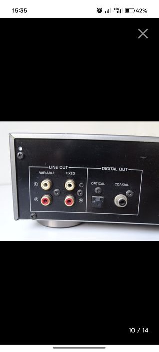 Leitor de CD Yamaha CDX 750E