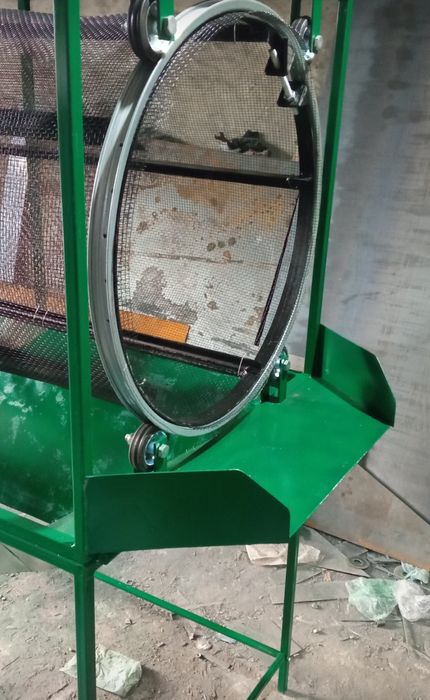 Просіювач піску. Вібросито. Калібратор, барабанний