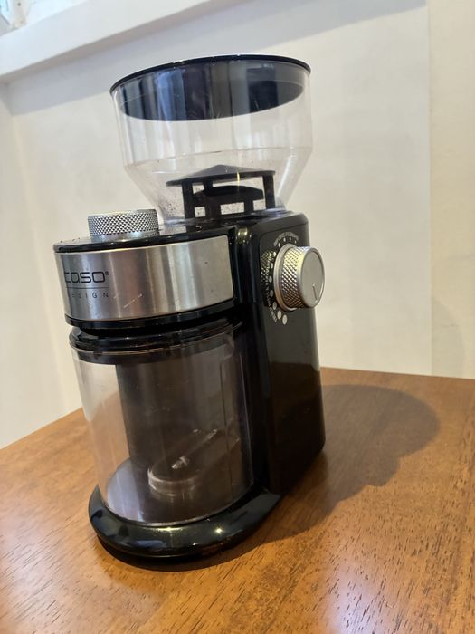 Moinho de café CASO Design Barista Crema — com caixa