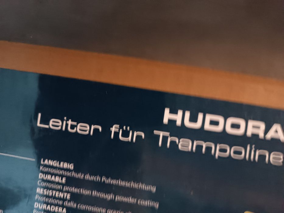 Drabinka do trampoliny Hudora 65-90 cm nowa