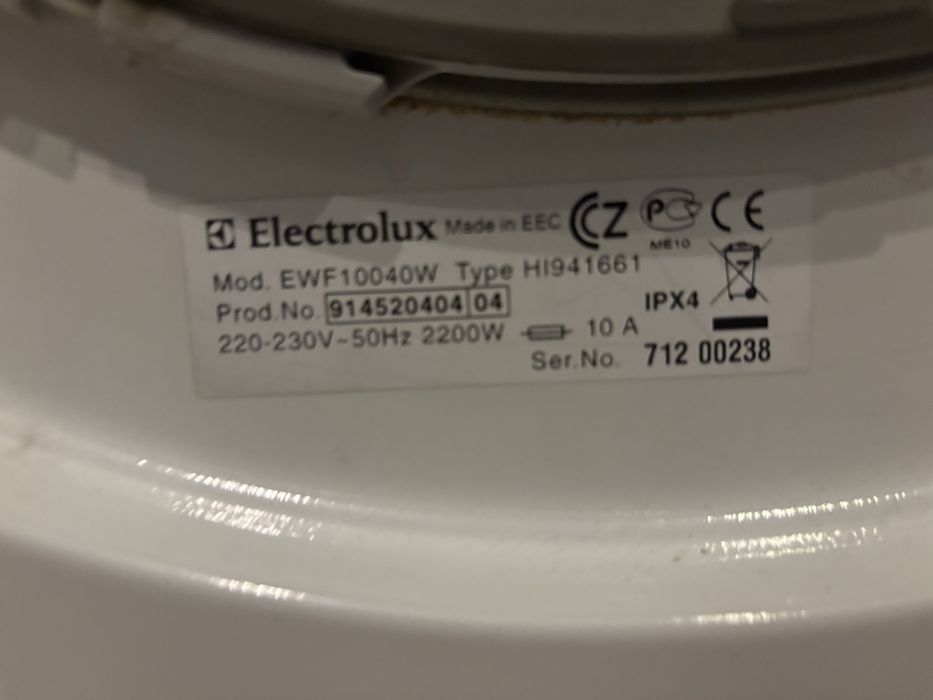 Pralka Elektrolux sprawna, biała, automat