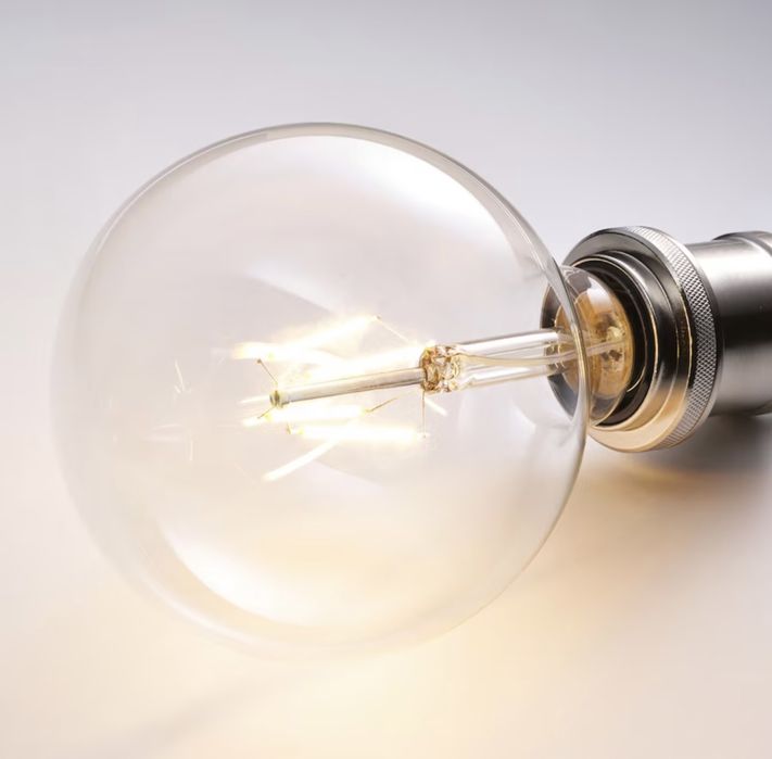 Żarówka LED 125mm kula !!! E27/400lm/4,2W/2200K !!!