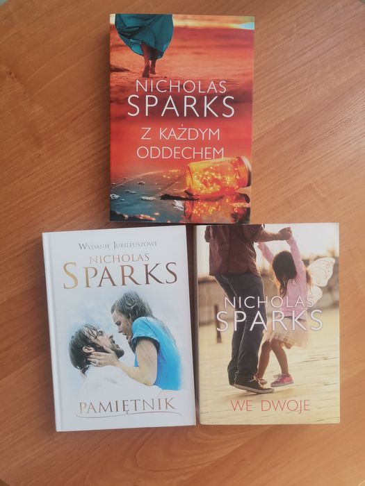 Książki Nicholasa Sparksa