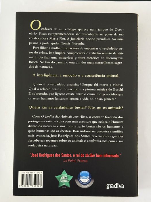O Jardim dos Animais com Alma — José Rodrigues dos Santos