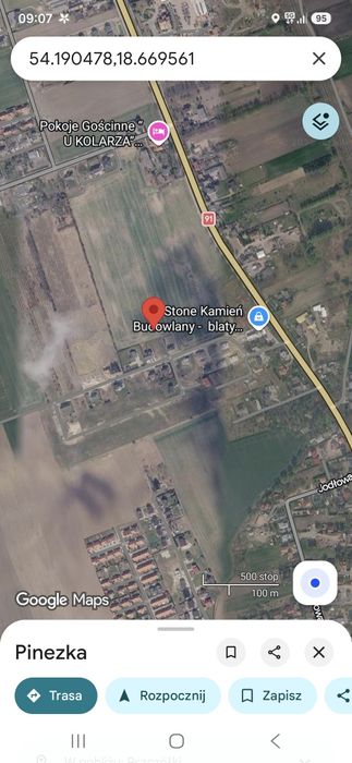 Na sprzedaż działki w Rózynach