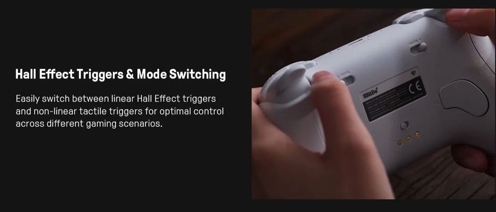Геймпад 8BitDo Ultimate 2 Gamepad беспроводной для Apple, Android ПК