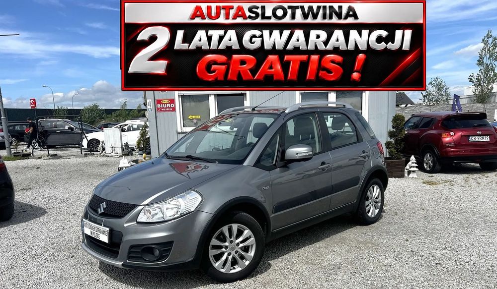 Suzuki SX4 2 LATA GWARANCJI GRATIS , Zamiana, 4x4, Klima, 6 Biegów, Alu