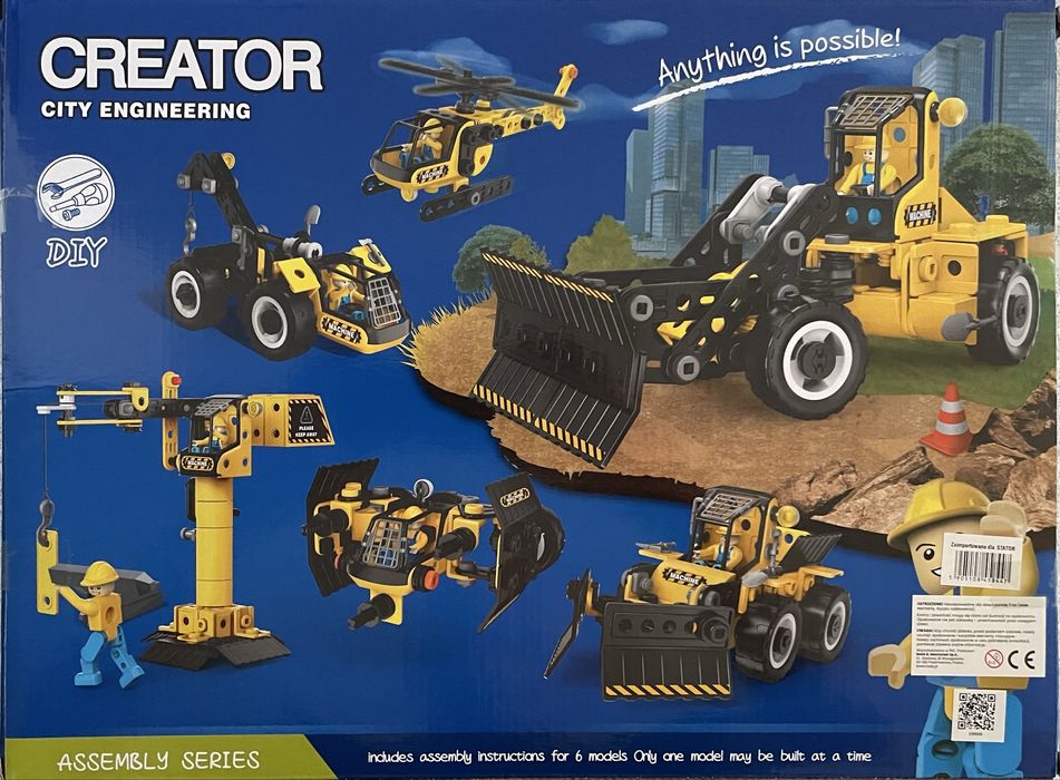 Klocki Msl Play Creator City 223pcs 6in1 5+