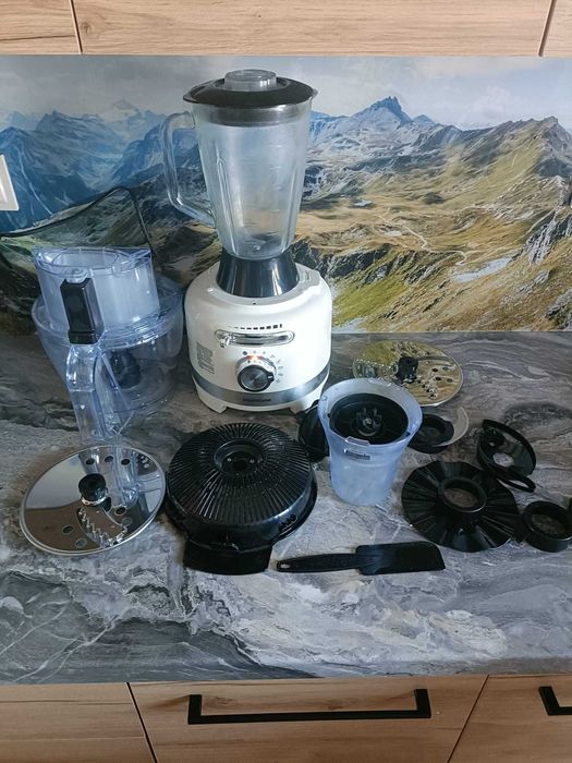 robot kuchenny homtone 1000 w uniwersalny blender 10w1 6 funkcji