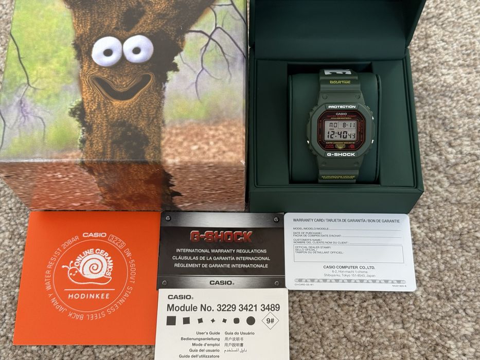 Casio G-SHOCK DW-5600C23-30R By Online Ceramics Limited Edition.