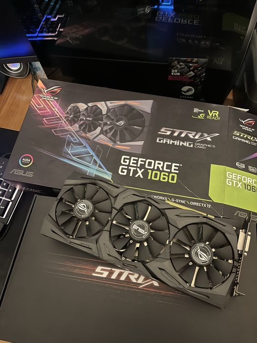Grafica Nvidia Gtx 1060 6gb Asus Strix