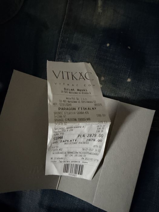 Dsquared2 Spodnie Jeansy Męskie 52 Okazja Jak Nowe
