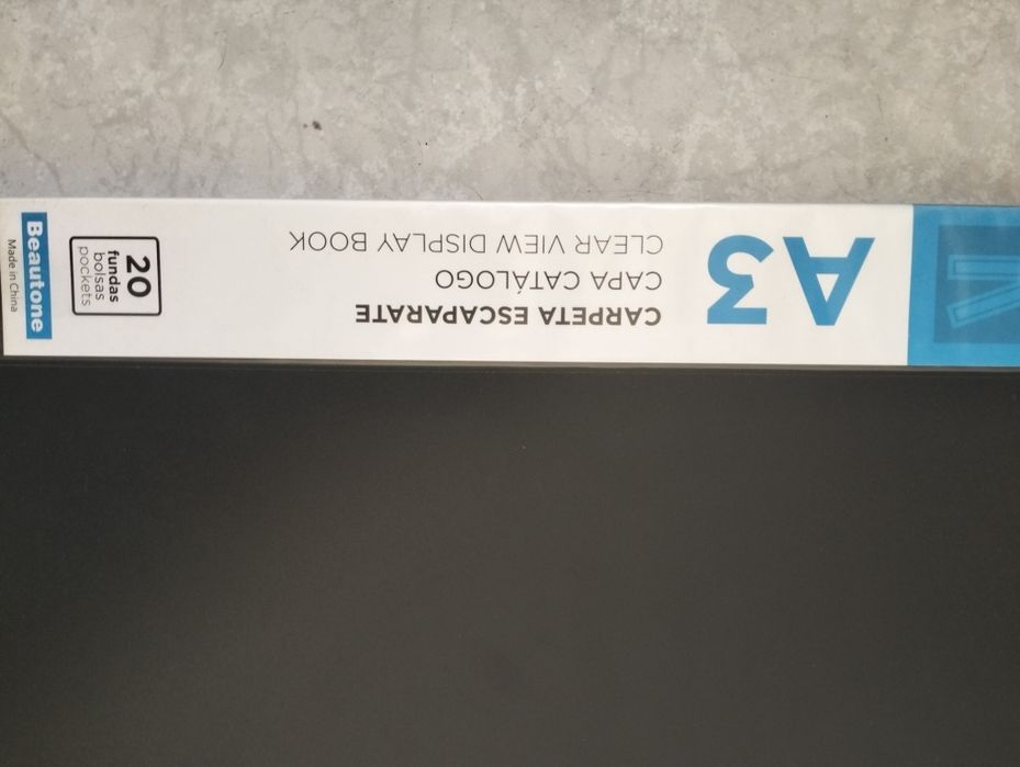 Vendo portfólio A3 com 20 bolsas