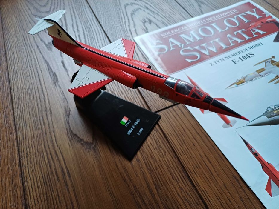 Model F-104S z serii Samoloty Świata - skala 1:100