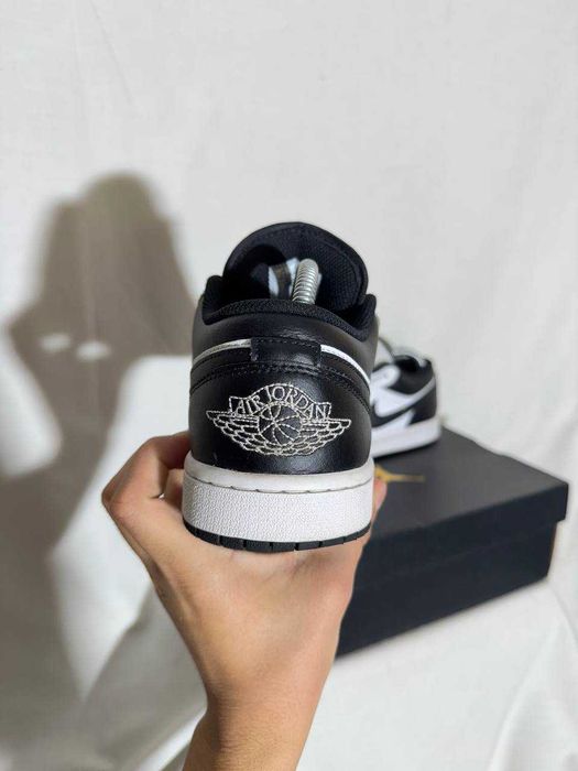 Buty Nike Air Jordan 1 Low White Black Panda Drip Drill Y2k Sk8