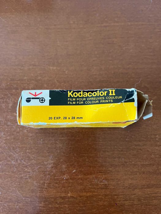 Kodak Film 28 x 28 mm C126-20 - Kodacolor II Vintage